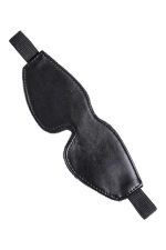 Anonymo mask, PU leather, black, 26.5 cm - obrazek 4
