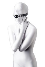 Anonymo gag, TPR, black, 64 cm - obrazek 3