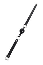 Anonymo gag, TPR, black, 64 cm - obrazek 4