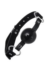 Anonymo gag, TPR, black, 64 cm - obrazek 7
