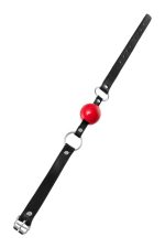 Anonymo gag, TPR, red, 64 cm - obrazek 3