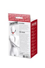 Anonymo gag, TPR, red, 64 cm - obrazek 9