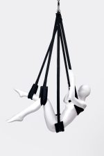 Anonymo Sex swing, Velour, black - obrazek 5