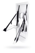 Anonymo Sex swing on the door , nylon, black - obrazek 3