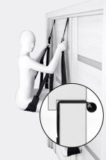Anonymo Sex swing on the door , nylon, black - obrazek 5