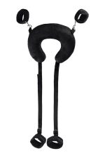 Anonymo fixing sling with pillow, velour, black, 127 cm - obrazek 3