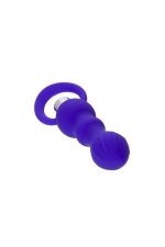 ToDo by Toyfa Anal plug Curvy, silicone, purple, 14 cm, O 3.2 cm - obrazek 4