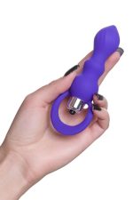 ToDo by Toyfa Anal plug Curvy, silicone, purple, 14 cm, O 3.2 cm - obrazek 6