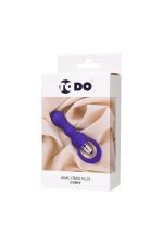 ToDo by Toyfa Anal plug Curvy, silicone, purple, 14 cm, O 3.2 cm - obrazek 7