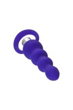 ToDo by Toyfa Anal plug Twisty, silicone, purple, 14 cm, O 3.2 cm - obrazek 3