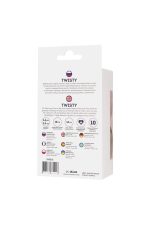 ToDo by Toyfa Anal plug Twisty, silicone, purple, 14 cm, O 3.2 cm - obrazek 13