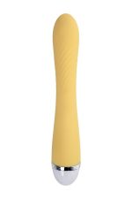 Vibrator Flovetta by Toyfa Calla, silicone, yellow, 22 cm - obrazek 4