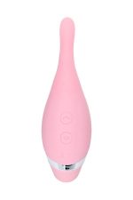 Multifunctional erogenous zone stimulator Flovetta by Toyfa DAHLIA, silicone, pink, 14 cm - obrazek 4