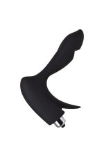 EROTIST First prostate stimulator, silicone, black, 14.4 cm - obrazek 4