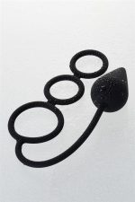 EROTIST Butt plug with an erection ring (M) - obrazek 5