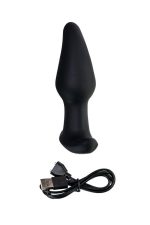 Erotist Hurricane Butt Plug with rimming effect, 10 vibration modes, waterproof, silicone - obrazek 4