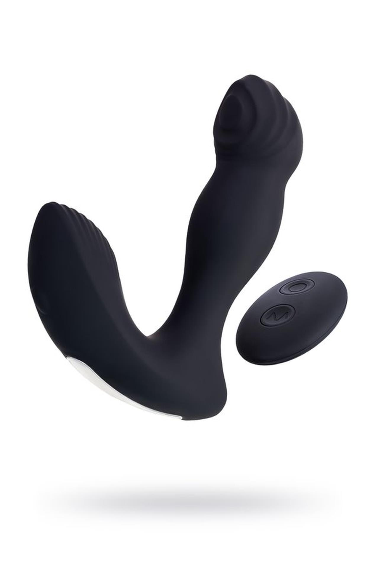 39-541319_01 Prostate vibration stimulator with remote control Erotist Mounto, silicone, 13.2 cm - obrazek 1