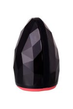 EROTIST Magma; Rechargeable masturbator with heating, Silicone, Black, 12 cm - obrazek 2
