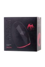 EROTIST Magma; Rechargeable masturbator with heating, Silicone, Black, 12 cm - obrazek 7