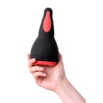 EROTIST Eruption; Rechargeable masturbator, Silicone, Black, 18.5 cm. - obrazek 3