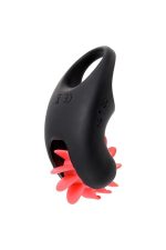 EROTIST Mill vibro ring, silicone, black, 8.5 cm, O 2.6 cm - obrazek 3