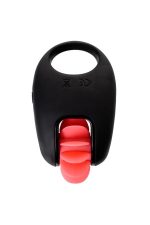 EROTIST Mill vibro ring, silicone, black, 8.5 cm, O 2.6 cm - obrazek 5