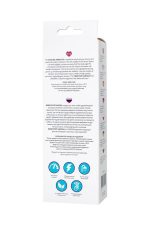 Vibrator with clitoral stimulator L'EROINA by TOYFA Sangra, silicone, burgundy, 20.5 cm - obrazek 7