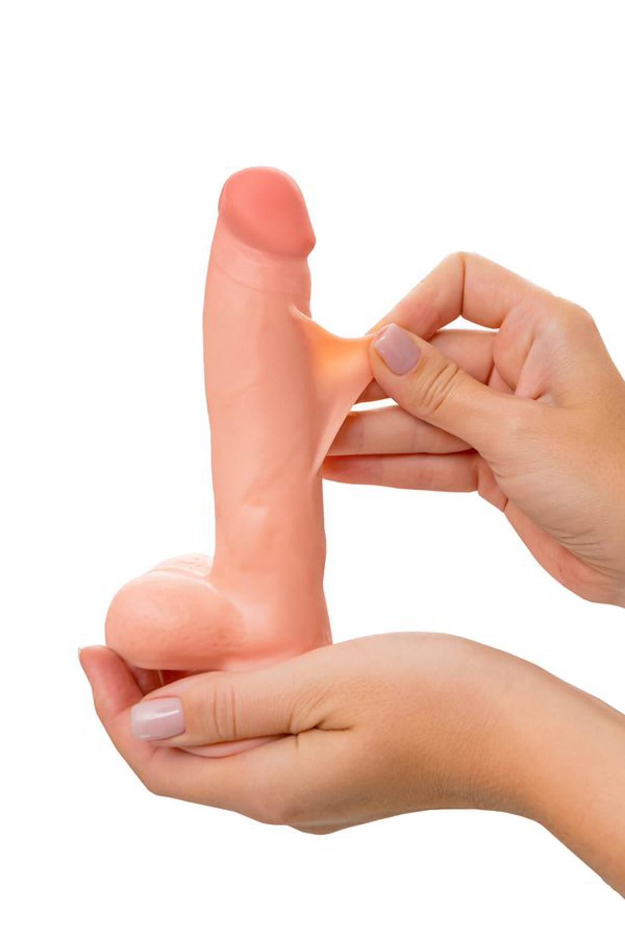 39-583009_01 Dildo My Babe My Priceless Realistic Dildo, TPE, Nude, 18 cm - obrazek 1