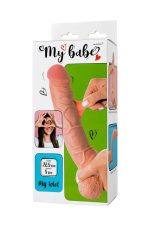 Dildo My babe by RealStick My Idol, flesh,TPE, 28,5 cm - obrazek 11
