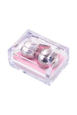 Vaginal balls Metal by TOYFA, metal, silver, O 2.5 cm - obrazek 5