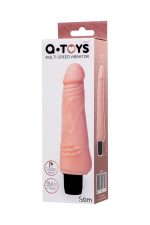 A-TOYS, Realistic Multi-Speed vibrator,, TPE, vibration modes, 15,5 cm - obrazek 7