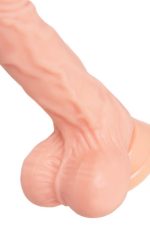 A-TOYS, Realistic Dildo, TPE, Flesh, 14 cm - obrazek 10