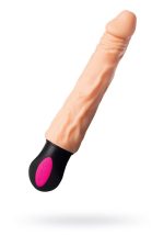 A-TOYS Realistic Vibrator with heating, TPE, 12 Modes, bendable, recharble - obrazek 2