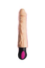 A-TOYS Realistic Vibrator with heating, TPE, 12 Modes, bendable, recharble - obrazek 3
