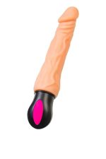 A-TOYS Realistic Vibrator with heating, TPE, 12 Modes, bendable, recharble - obrazek 4