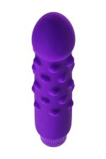 A-TOYS, Vibrator, Silicone, Purple, 17 cm - obrazek 3