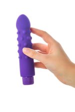 A-TOYS, Vibrator, Silicone, Purple, 17 cm - obrazek 7