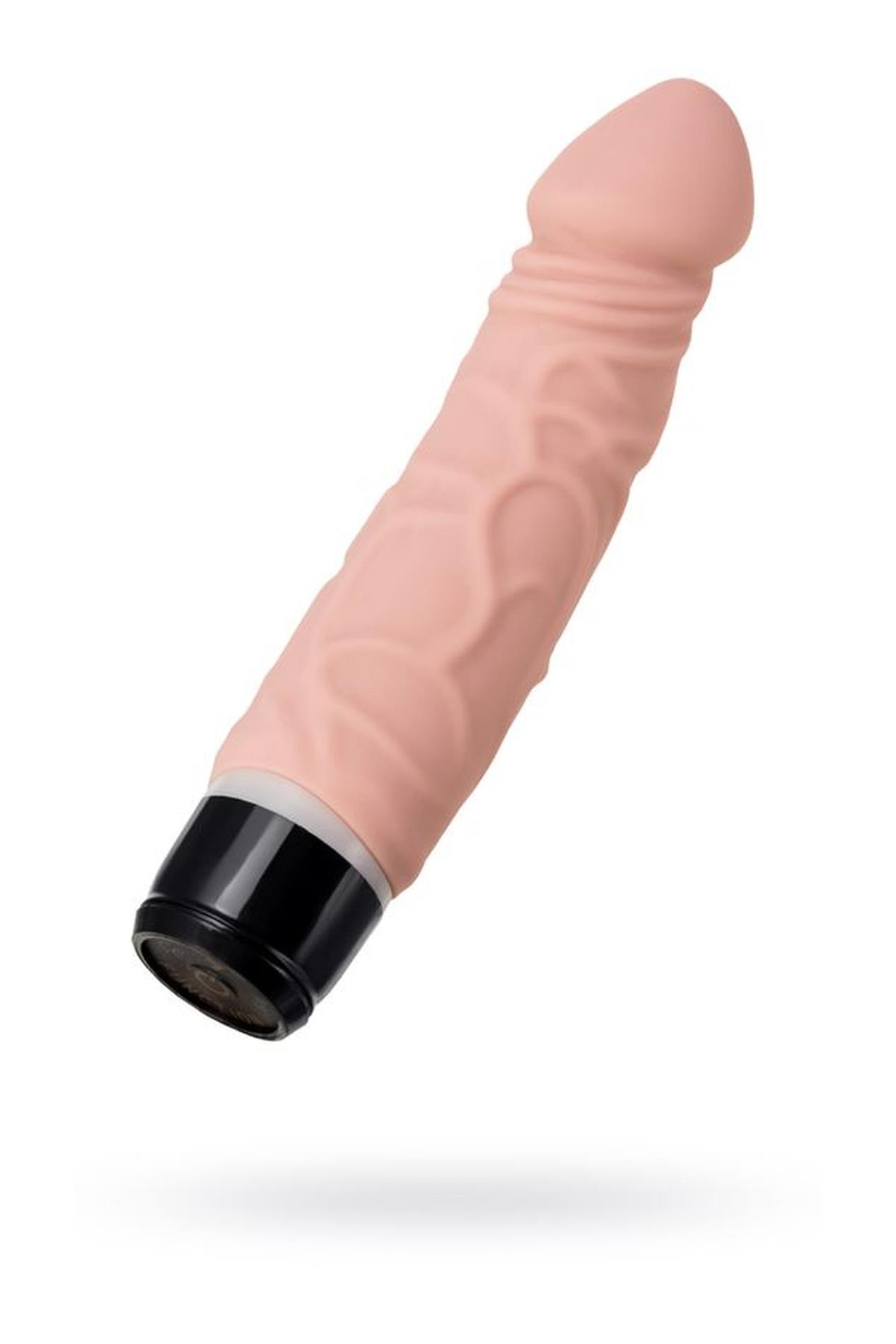 39-761040 A-TOYS, Realistic Multi-Speed Vibrator, Silicone, Vibration Modes, 15.9 CM - obrazek 1