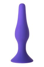 A-TOYS, Anal Plug, Silicone, Purple, 11,3 cm - obrazek 3
