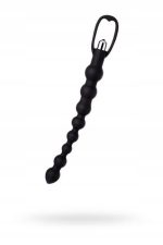 A-TOYS, Anal Vibration Chain, Silicone, Black, 34 cm - obrazek 2