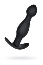 Anal plug A-Toys, size: S black - obrazek 5