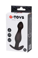 Anal plug A-Toys, size: S black - obrazek 3