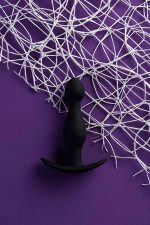 Anal plug A-Toys, size: S black - obrazek 8