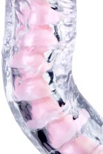 Flexible dildo A-Toys Paret, transparent, 18 cm - obrazek 10