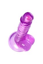 Realistic dildo A-Toys by TOYFA Celiam, TPE, purple, 20.5 cm - obrazek 6