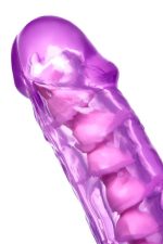 Realistic dildo A-Toys by TOYFA Celiam, TPE, purple, 20.5 cm - obrazek 11