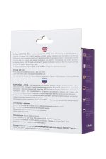 A-TOYS, Vibro egg 'Bunny', with control panel, silicone, violet - obrazek 5