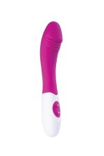 A-TOYS, Vibrator Una, Silicone, Pink, 19.8 cm - obrazek 2