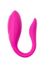 A-TOYS Vibrator for couples Dolphy, silicone, pink, 9.6 cm - obrazek 4
