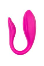A-TOYS Vibrator for couples Dolphy, silicone, pink, 9.6 cm - obrazek 5